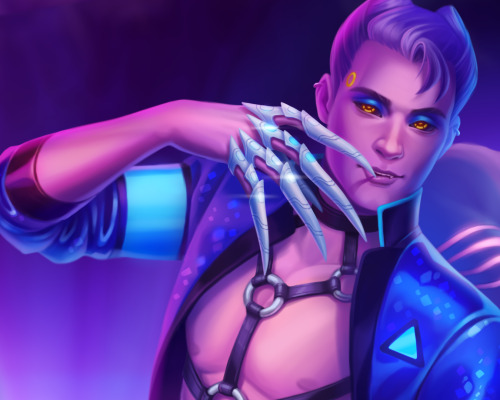 lukelemon-art: Here goes… KDA x DBH crossover. I did what I could.:D[SPEEDPAINT]