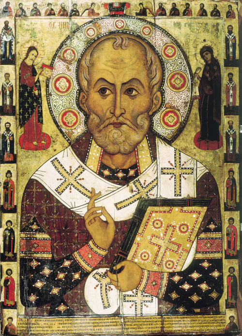 St. Nicholas “Lipensky” (Russian icon from Lipnya Church of St. Nicholas in Novgorod), X