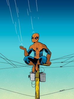 westcoastavengers:  Spider Man by Scott Hallett