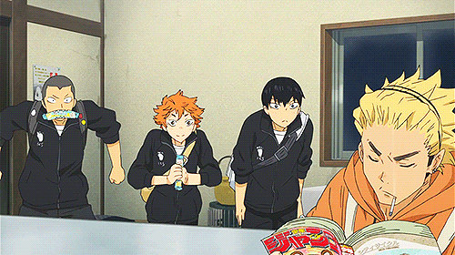 aki00113:   The Bakatrio (・▽・)   I love this scene so much I’m so glad they