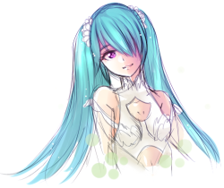 I love this song so much, Miku is gorgeous,