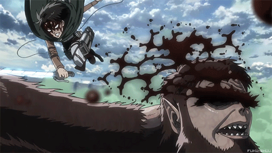 Shingeki no Kyojin Season 3 Episode 17 (Episode 54)Levi vs. Beast Titan/ZekeMore