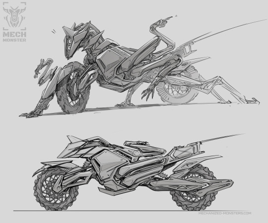 mech-monster:  “A motorcycle with teeth…” Keep reading