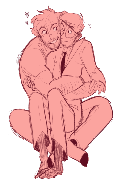 honeybits:Here’s James and his boyfriend Ben!!Ben belongs to @ursidaemajor kisses..