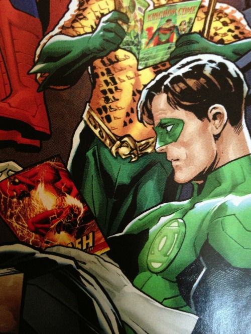 baaaaaaaaaaaaaaatman:  batmanandsobbin:  I got this DC comics checklist a while back, featuring the justice league reading different graphic novels. I love how concerned Superman looks while reading “the dark knight returns”. He’s just like “oh