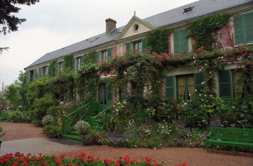 Monets House And Garden In Giverny, France. X