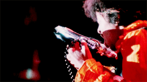 “When I’m on stage, I’m a complete natural, more so than talking to a group of people or something. When I feel like playing with my teeth, I do it, ‘cause I feel like it.” – Jimi Hendrix