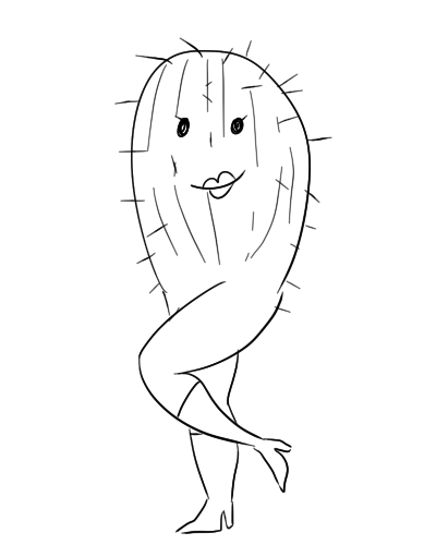 ohhtauriel:  cupcakelogic:  If cacti had legs they would have cacthighs  