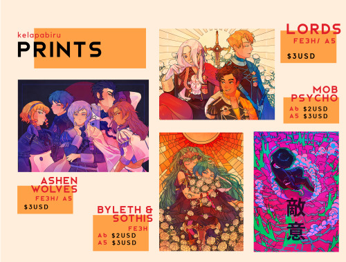 Hello! I’m opening post-con preorders of my comifuro14 catalog, leftovers as well as restocks!