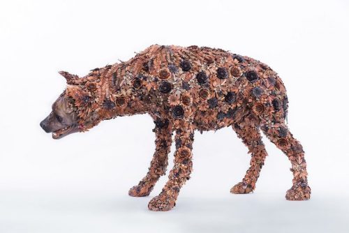 the stunning metal sculptures of animals by Taiichiro Yoshida