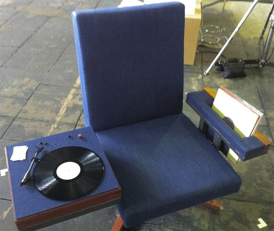 7daystheory:  Dope! Record Chair. Via: Touch Vinyl 