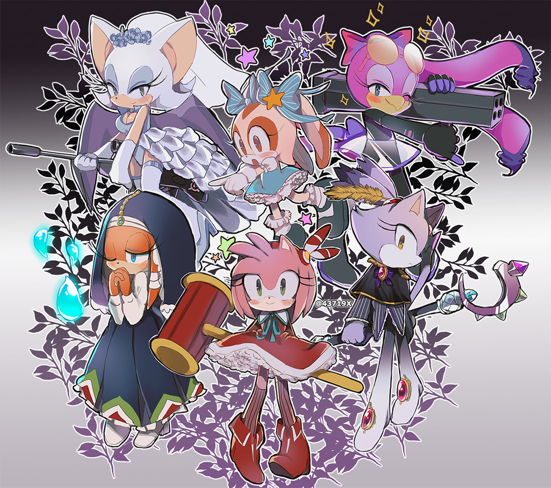 43719x:  Sonic Magical Girls