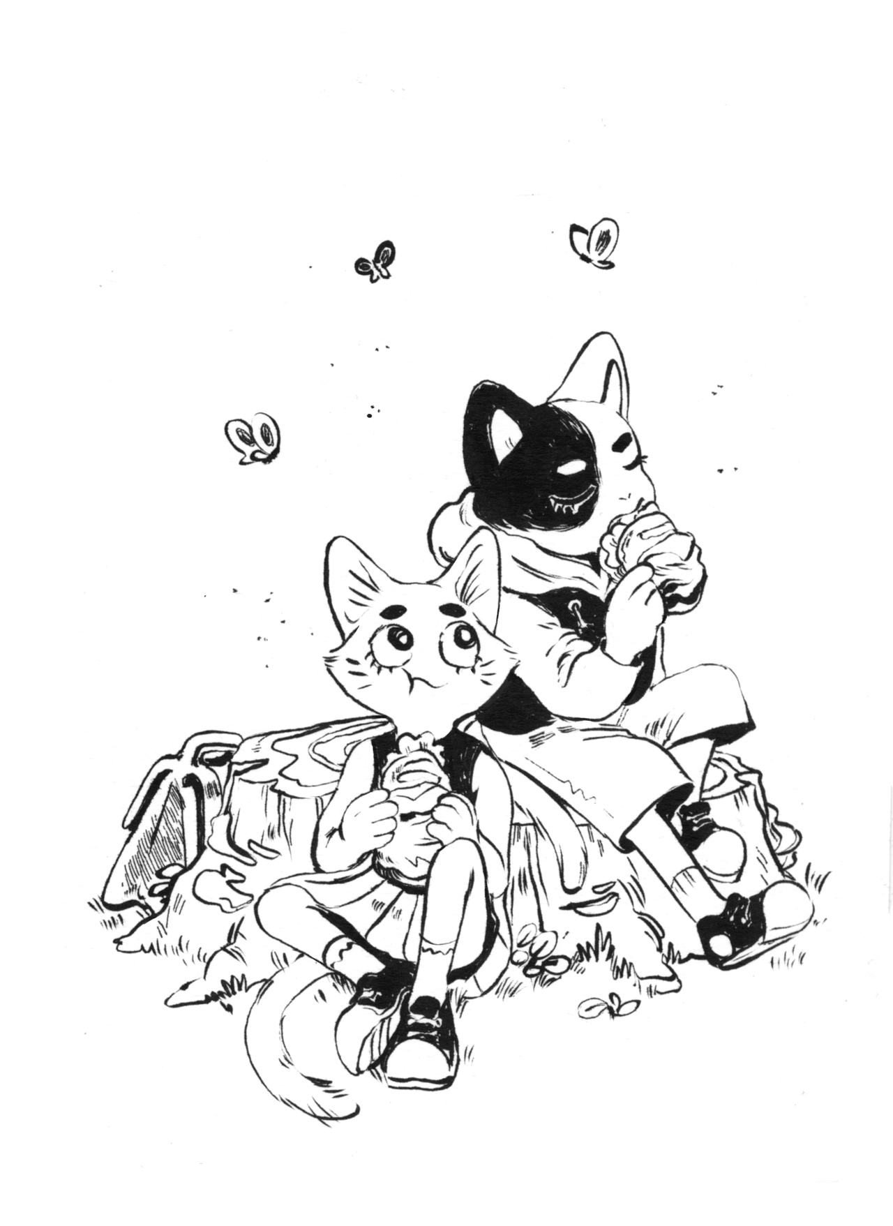 leareymauzaize:  I’ll be doing Inktober this year too!  Day 1: PoisonousDay 2: