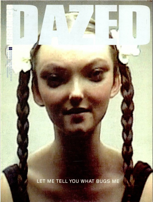 dazedarchives:Dazed & Confused, November 1999filmed by Chris Cunningham
