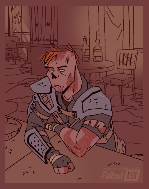 Charon Sitting At The Bar