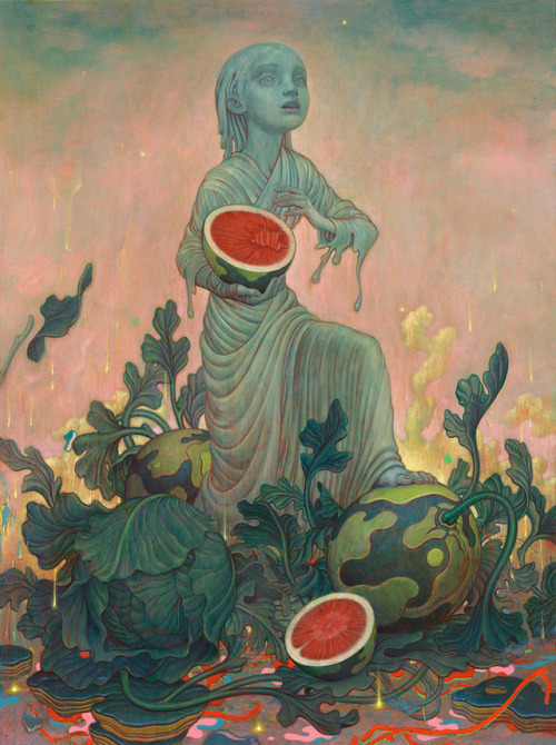 theartofanimation:James Jean  -  https://twitter.com/jamesjeanart?lang=es  -  https://www.artsy.net/