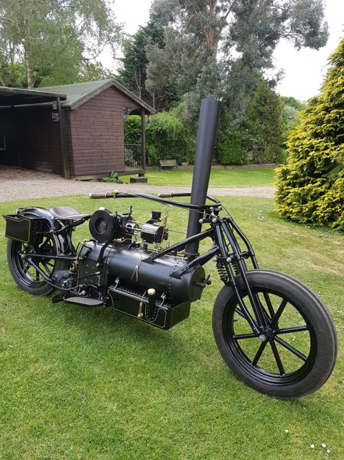 Steampunktendencies: This Coal Fired Steam Bike Https://Steampunktendencies.com/This-Coal-Fired-Steam-Bike/