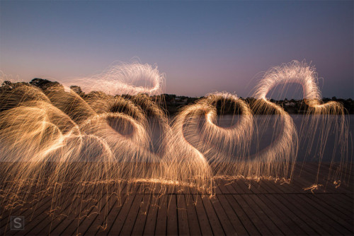 Light Painting Photography in Nature and Cities   Brazilian photographer Vitor Schietti, creates lig