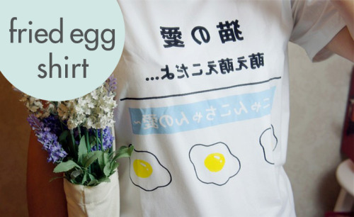 fried egg shirt