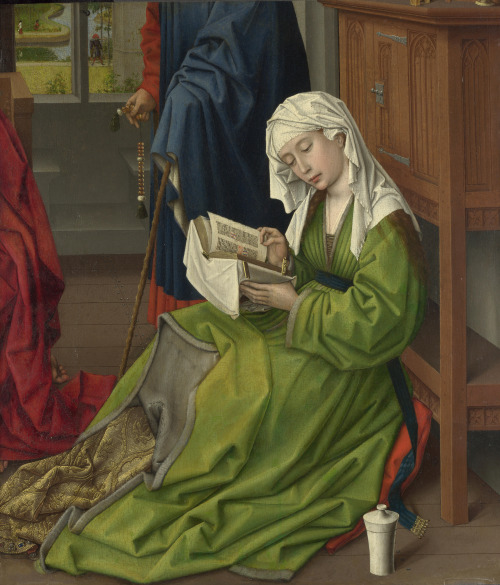 koredzas:  Rogier van der Weyden - The Magdalene Reading. 1438  