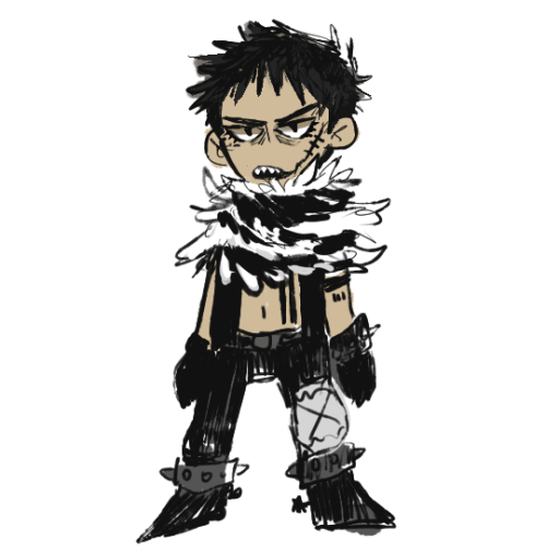 seirui:  Oda has got me by the balls with this one. Everyone in the charlotte family has such amazing designs but………..i got a weak spot for emo badasses with long eyelashes i cant wait for the strawhats to beat him up