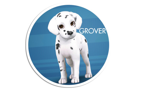 morganaplays:Dalmatian dump! Four puppies to make your game a little more spotty. 2 x boys; Grover a