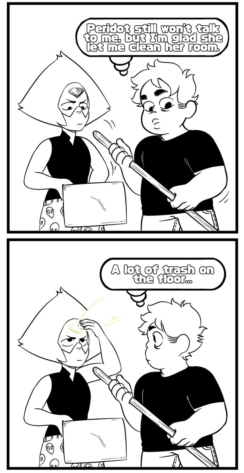 Steven I Have A Question For You Have You Learned How To Store Things In Your Gem Like How Your Mom's