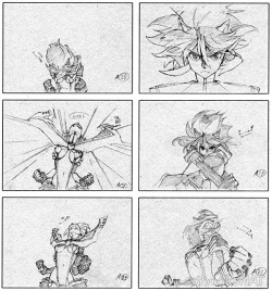 artbooksnat:  Kill la Kill (キルラキル) original animation drawings by Takeshi Honda (本田雄) for Ryuko Matoi and Satsuki Kiryuin’s transformation sequences in the Kill la Kill Official Guide Book Kamui Banshou (Amazon JP). 