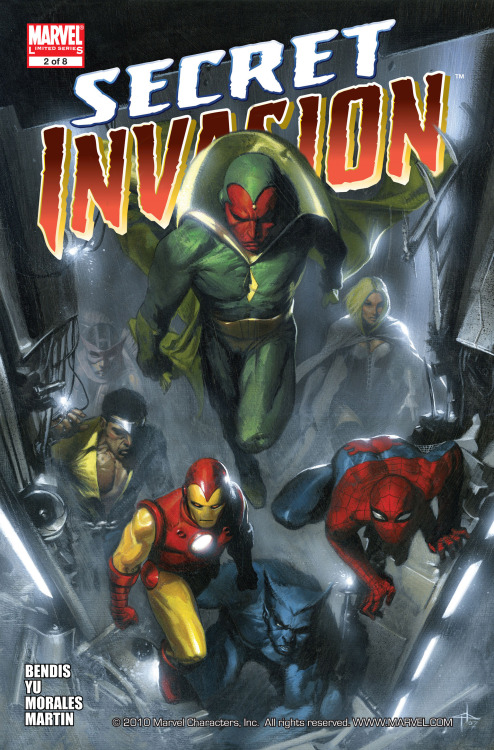 brianmichaelbendis:  Secret Invasion #1-8 by Gabriele Dell’Otto http://www.comixology.com/Secret-Invasion/comics-series/1541