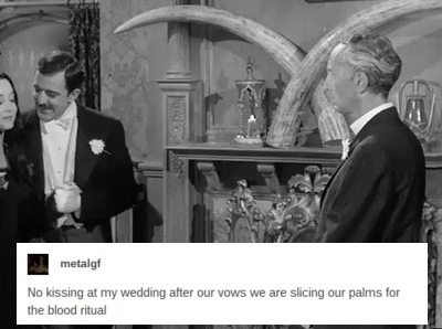 wednesday-friday:The Addams Family + Text Posts