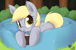 mypantsrcool:  Derpy Pool by ~Average-Hanzo