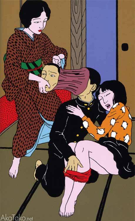 akatako:from “Yumenozoki”by Toshio Saeki