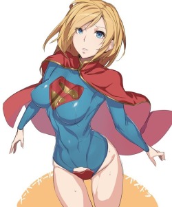 iricebowlart:  Here is some Supergirl porn for you!