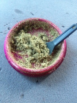 spliffminded:  kief :) 