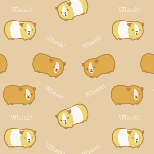 Two new patterns featuring some cute guinea pigs. Currently in the process of adding them to shoes, 