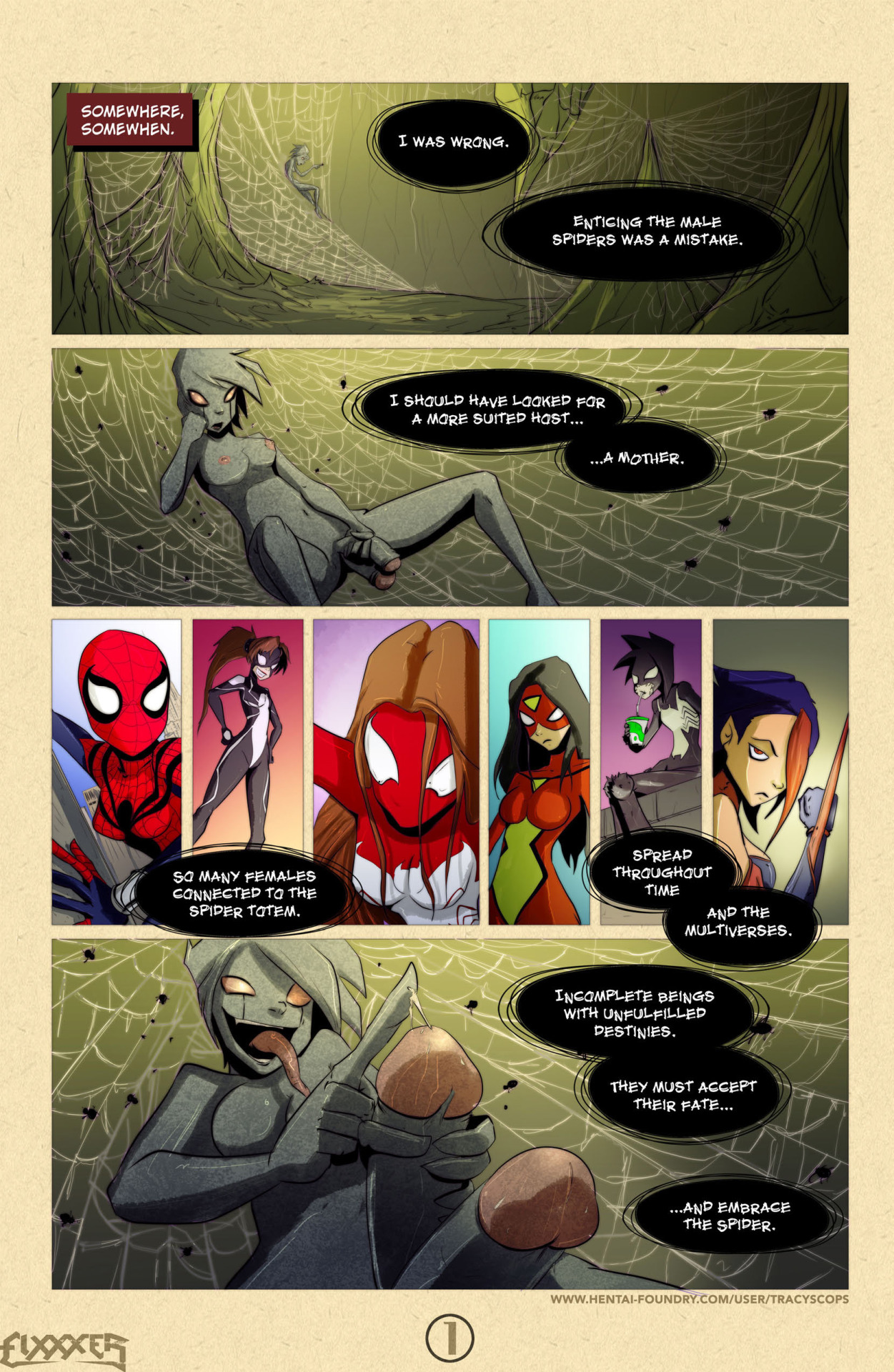 takayahiromu2nd:  The Violation of the Spider-Women Marvel