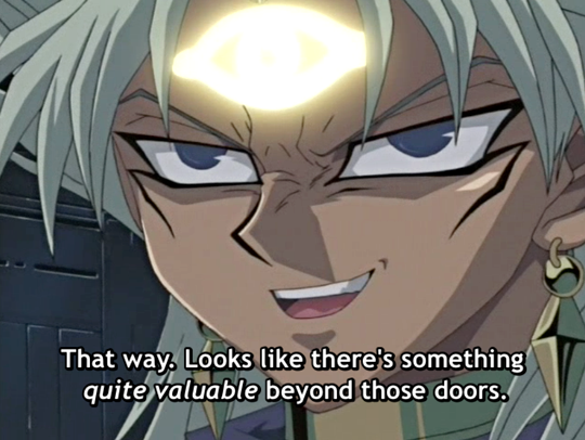 theabcsofjustice:  I like how he thinks that Yugi would actually answer him if he