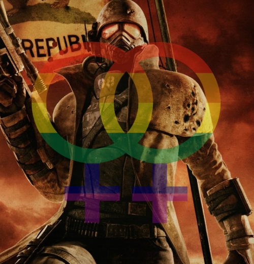 yourvgfaveislgbt:The Courier (Fallout) is a lesbian