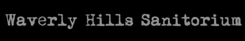 terrifiantus:  Waverly Hills Sanitorium Rumored to be one of the scariest places in america, Waverly Hills began construction in 1908 and opened for business in 1910 as a small two story hospital. The hospital was, after much construction and expansion