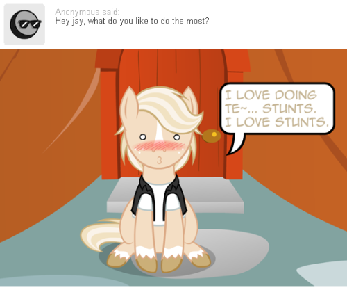 nopony-ask-mclovin:What was Jay going to say??X3!