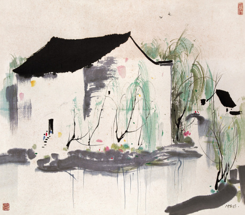 geritsel:Wu Guanzhong