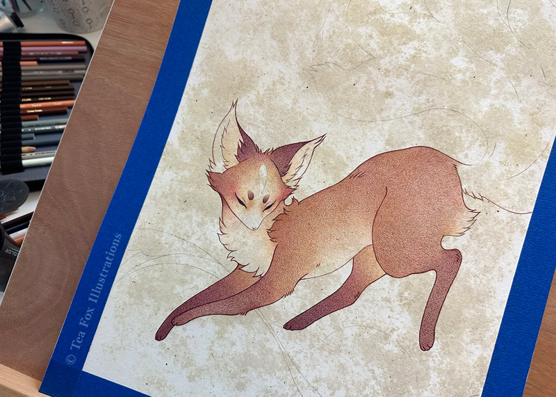 Tea Fox Illustrations • ✰ Pastel Dust Tutorial ✰ When I post my