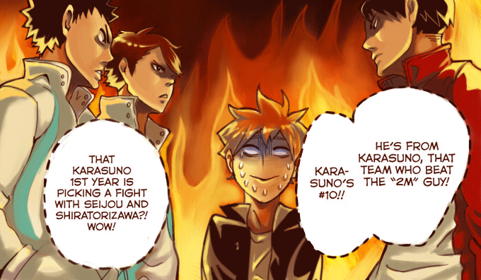 nobu-trash:  A golden scene. I totally love how KY* Ushiwaka is, and how precisely