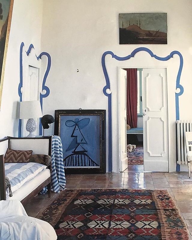 setdeco:  NICOLA DEL ROSICO‘ s Apartment and Studio, Gaeta, Italy, 1979
