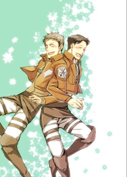 little-ball-of-levi:  reiner—braun:  【腐】進撃らくがき④