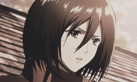 ackersoul: » Shingeki no Kyojin • one gifset per character « Mikasa Ackerman