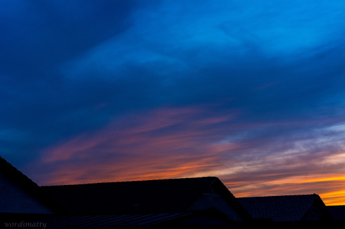 Another sunset from my backyard.  porn pictures