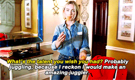 jodiacomer: I’ve always been quite mature because of the way my parents brought