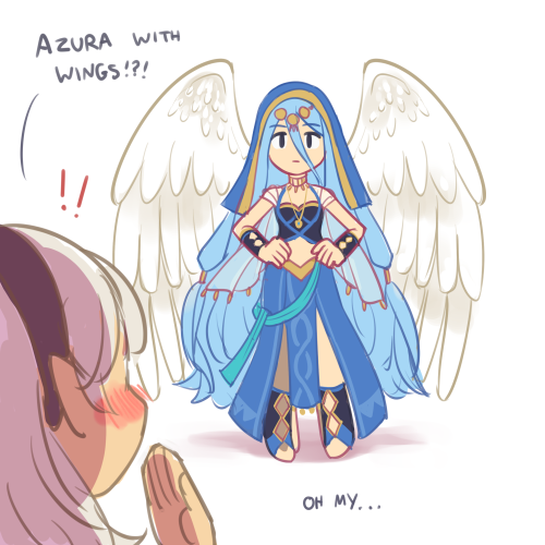 Azura with wings?!?!