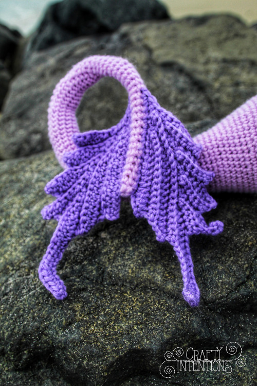 craftyintentions: I’m so excited to announce that the new Sea Dinosaur crochet pattern is NOW AVAILA